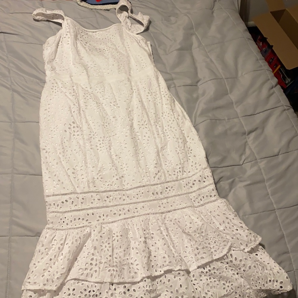 Banana Republic White Summer Dress